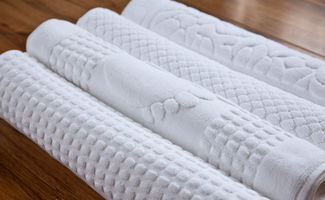 提花毛巾高清圖片賞析 紡織品上光皂的完美搭檔